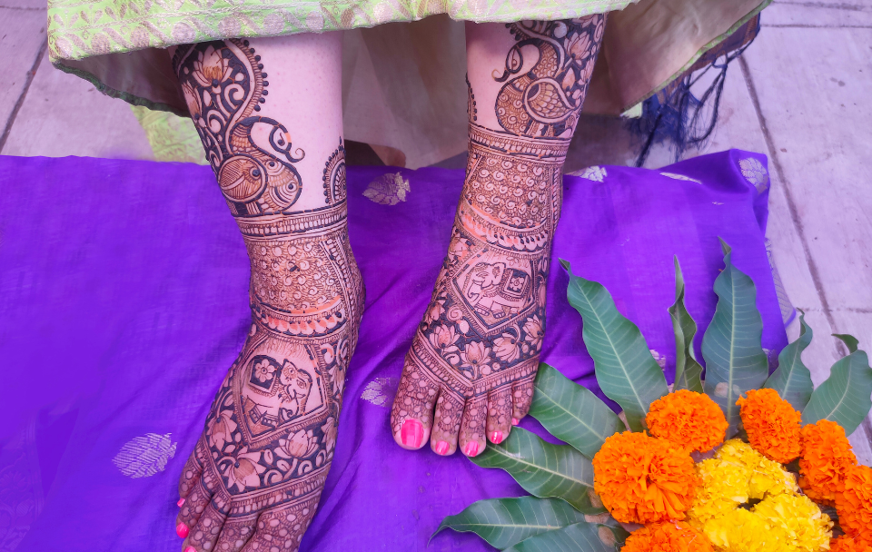 Foot Mehndi