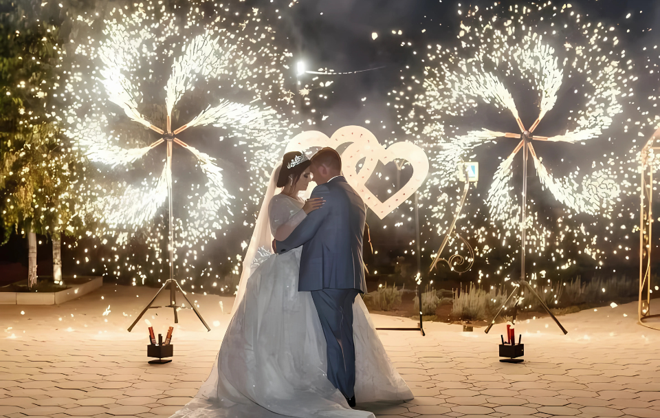 Wedding Pyro Entry